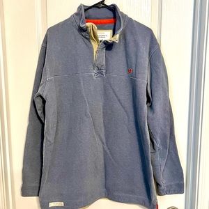 Men’s southern marsh, medium pull over long sleeve, worn once